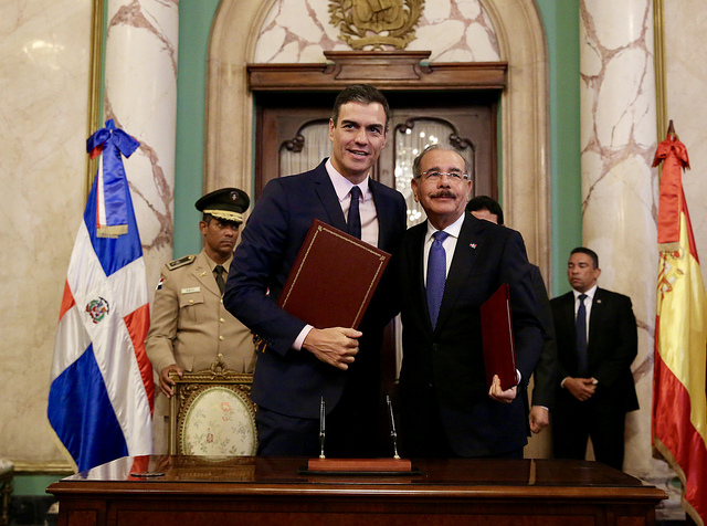 Pedro Sánchez visita oficial República Dominicana