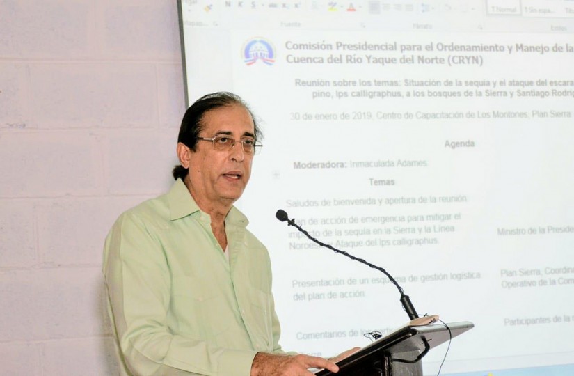 Gustavo Montalvo presenta plan de acción para combatir sequía