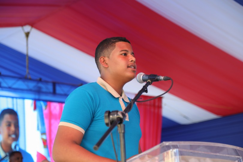  Danilo entrega liceo y escuela en Las Matas de Farfán, San Juan