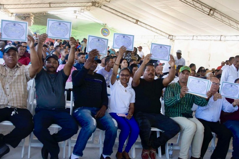 Montecristi, productores ovicaprinos, asentamientos,14 mil tareas,