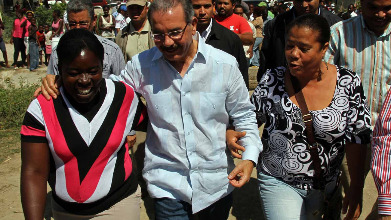 Presidente Danilo Medina junto a ciudadanos y ciudadanas 