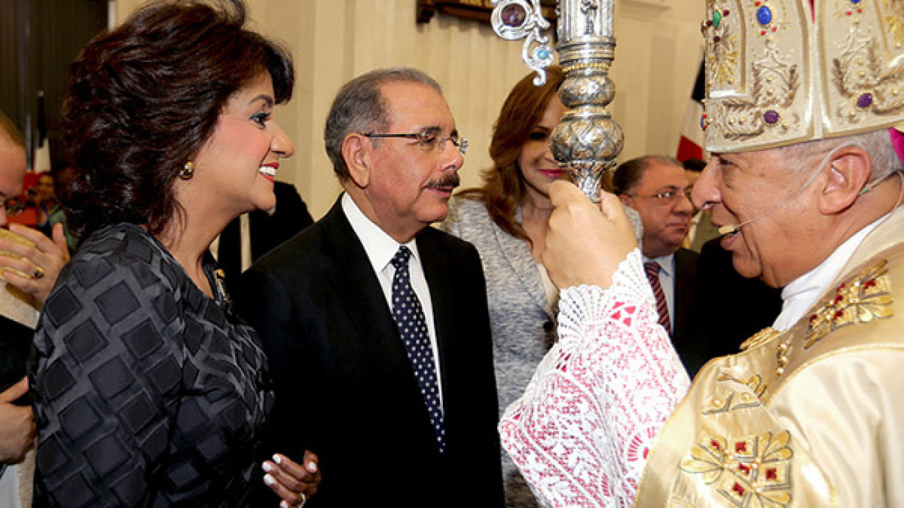 Danilo Medina y Candida Montilla