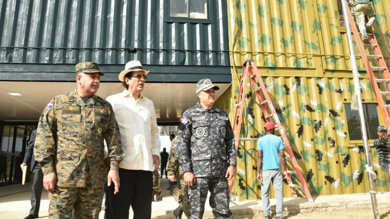 Ministro de la Presidencia, Gustavo Montalvo, supervisa puesto fronterizo de Jicomé