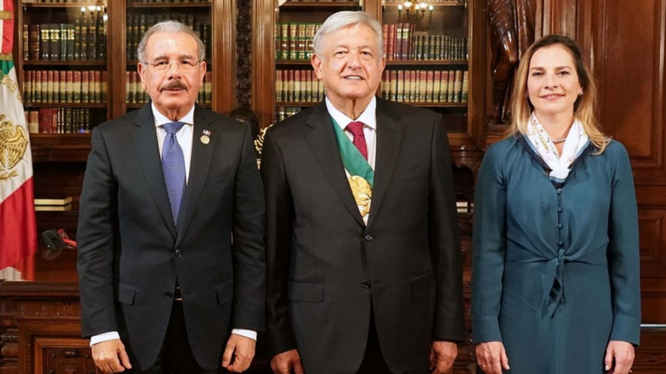 Danilo Medina y Andrés Manuel López Obrador