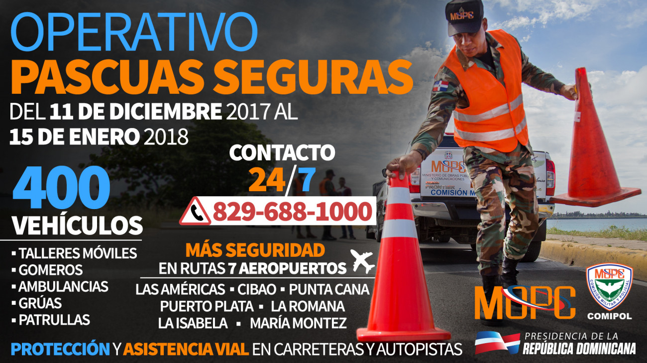 Operativo Pascuas seguras 