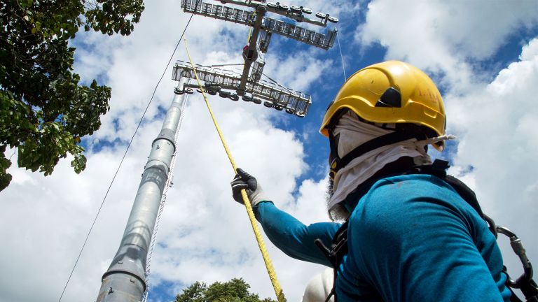 Técnico del Teleférico de Santo Domingo