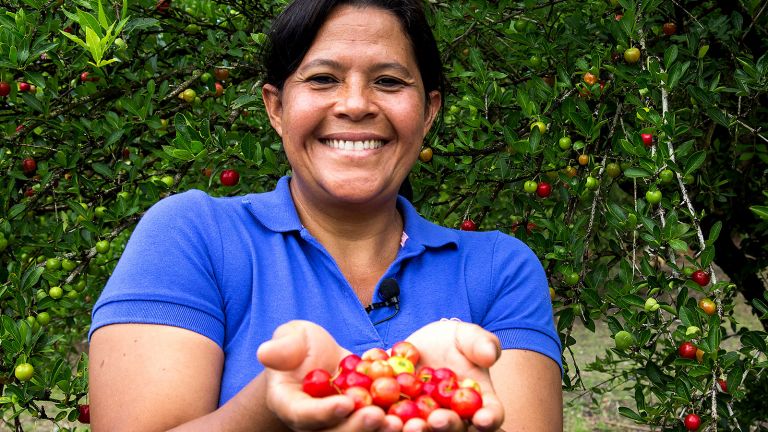 Cristina Rossys, de la Cooperativa de los Cereceros de La Palmilla