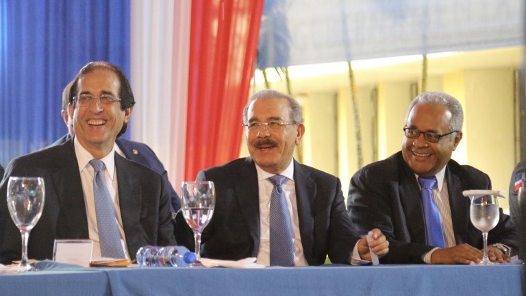 Danilo Medina, Gustavo Montalvo  
