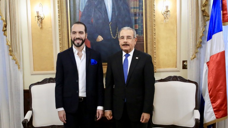 presidente electo, visita, Bukele