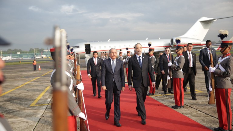 Danilo Medina en Guatemala 