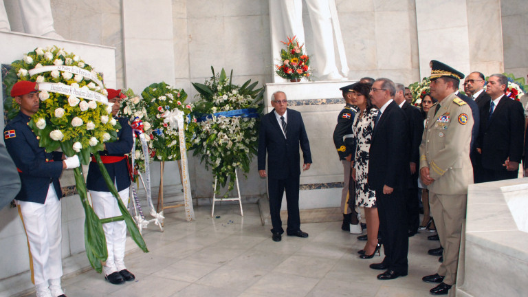 Presidente Danilo Medina y la primera dama, Cándida Montilla de Medina