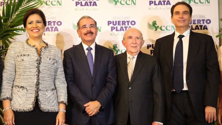 Danilo Medina y empresarios