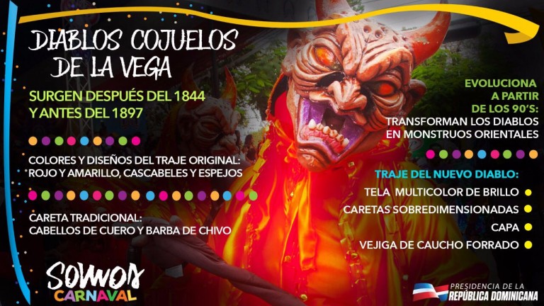 Somos Carnaval. Diablos cojuelos de La Vega