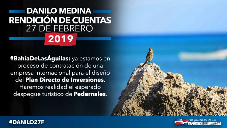 Bahia De Las Águilas: haremos realidad el esperado despegue turístico de Pedernales